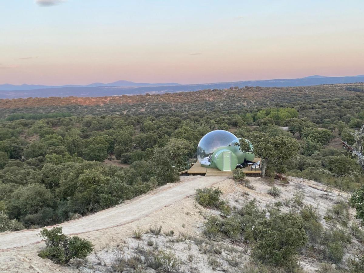 Eco-Lodge En La Reserva Privada Campanarios De Azaba - Proyecto De Conservacion Espeja Extérieur photo