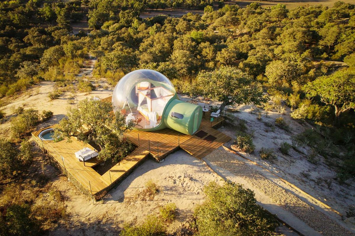 Eco-Lodge En La Reserva Privada Campanarios De Azaba - Proyecto De Conservacion Espeja Extérieur photo