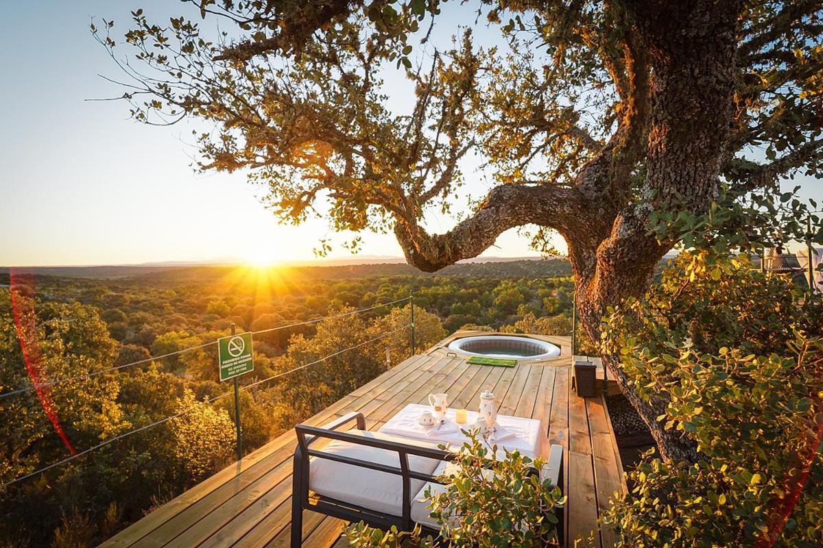 Eco-Lodge En La Reserva Privada Campanarios De Azaba - Proyecto De Conservacion Espeja Extérieur photo