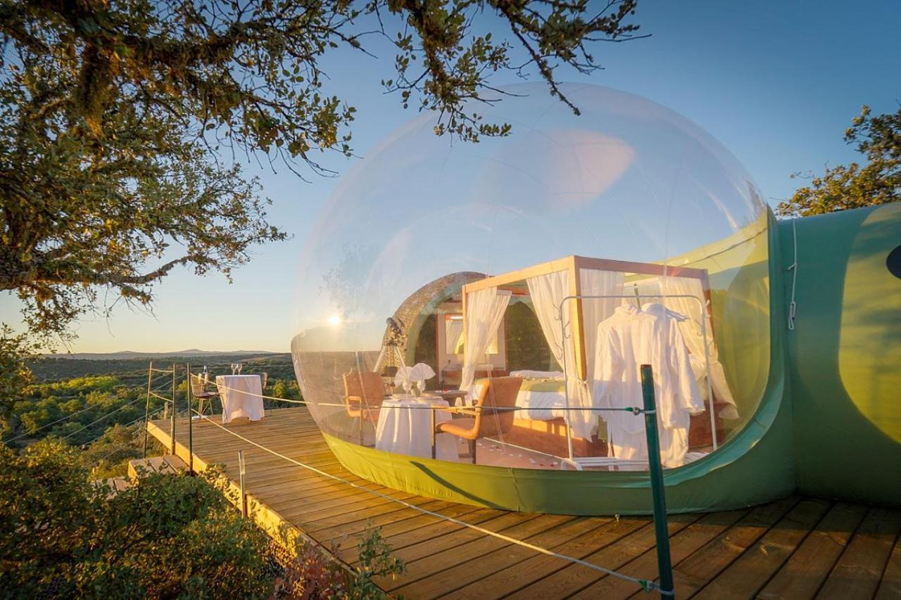 Eco-Lodge En La Reserva Privada Campanarios De Azaba - Proyecto De Conservacion Espeja Extérieur photo